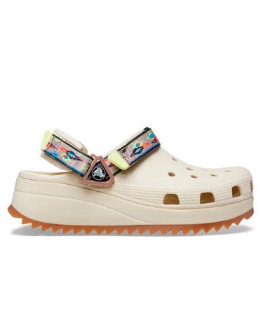 Crocs Classic Hiker Ikat Clogs Bone