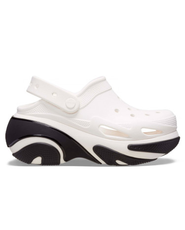 Crocs Bubble Crush Clog Platform White