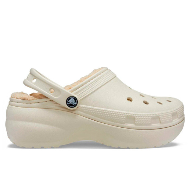 Crocs Classic Platform Lined Bone