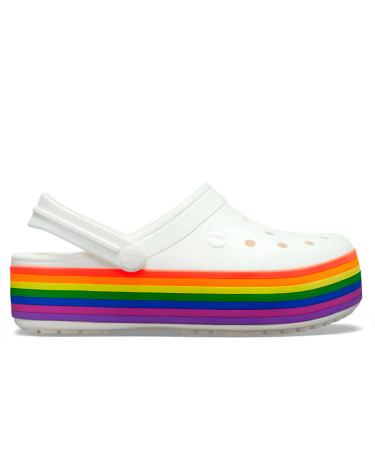 Crocs Crocband Platform Rainbow