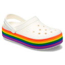 Crocs Crocband Platform Rainbow